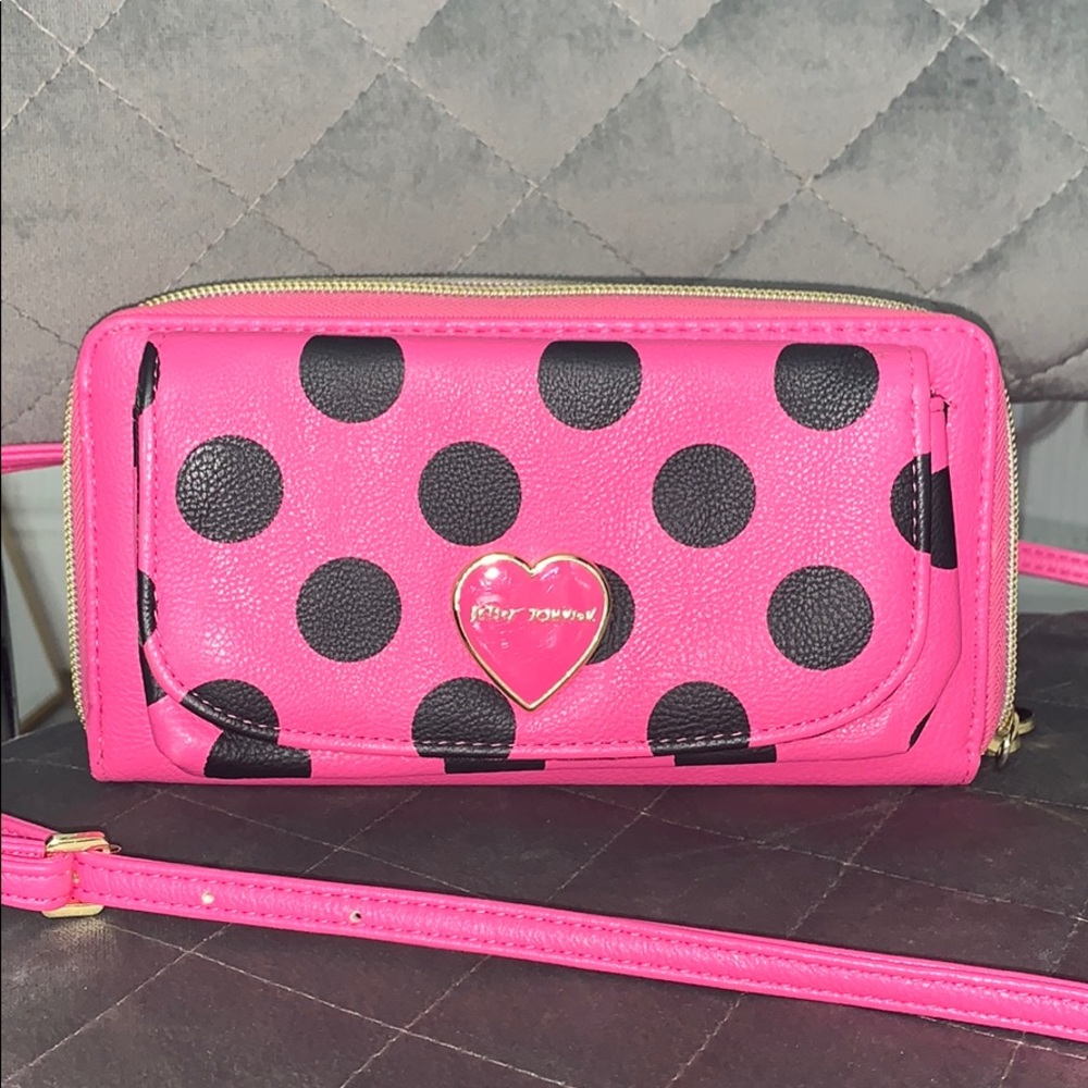 Pink Betsy Johnson Crossbody bag